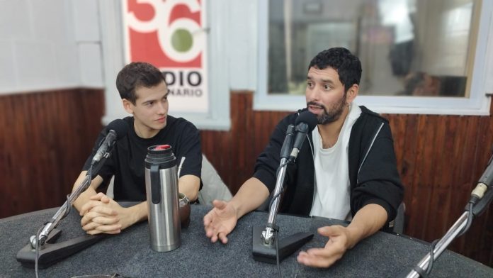 Pablo y Nicolás, integrantes de Cayó la Cabra