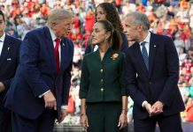 ¿Qué papel jugó Claudia Sheinbaum acompañando a Trump en la final del Mundial?